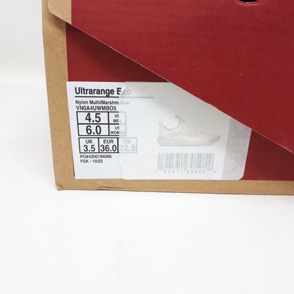 Vans Ultrarange Exo Nylon White Womens Size 6 US Skate Authentic Shoe Sneaker - Picture 10 of 12